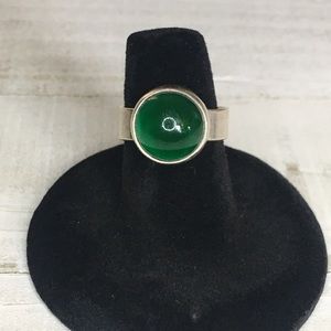 Unique green ring